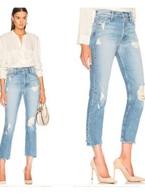 MOTHER Superior The Tomcat Ankle Jean in Quite Contrary 🌻🌻🌻